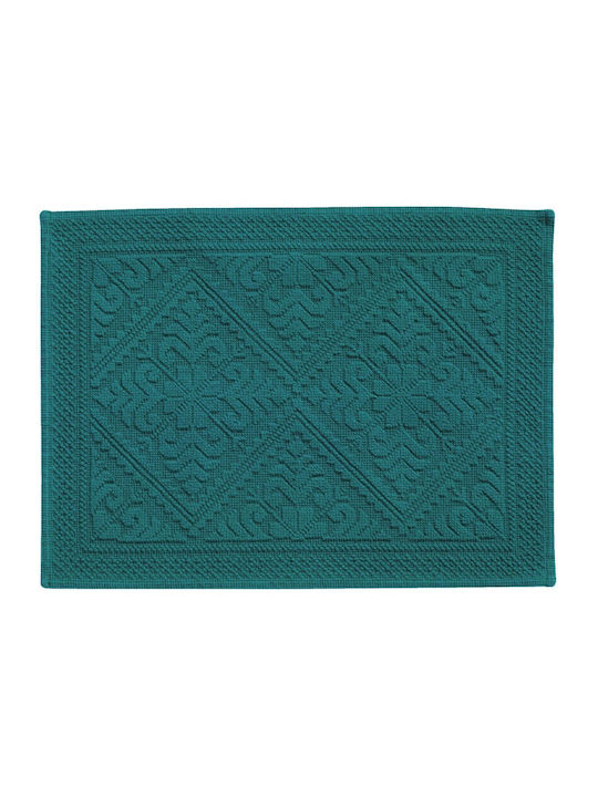 Vivaraise Covoraș de Baie Bumbac Enzo Peacock 54x64buc