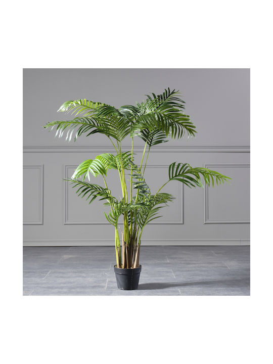 Supergreens Künstlicher Areca-Palme Baum Grün 140 cm