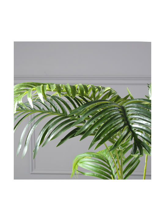 Supergreens Künstlicher Areca-Palme Baum Grün 140 cm