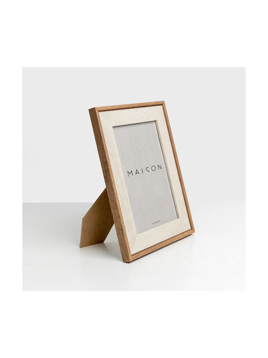 InTheBox Legno Κορνίζα Πλαστική με Μπεζ Πλαίσιο 6τμχ
