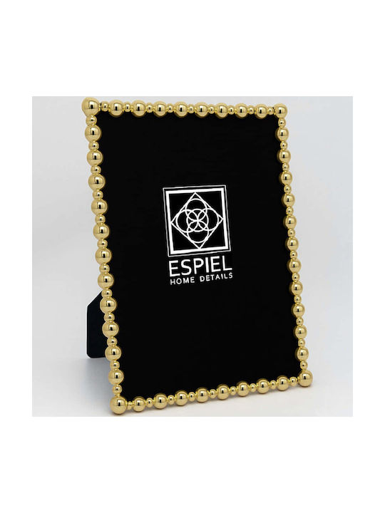 Espiel Metallic Photo Frame with Gold Frame