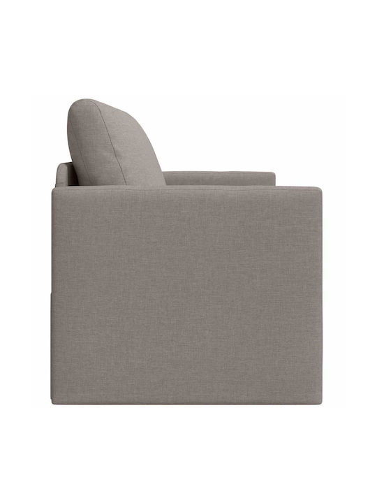Двуместен Диван Спалня Текстил Tabac Brown 124x71x78см.
