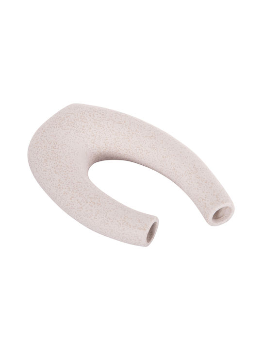 HomeMarkt Decorative Number Glaze made of Ceramic Material 1x7x21.5cm 1pcs