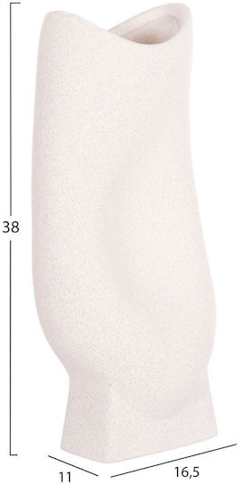 HomeMarkt Decorative Home Glaze made of Ceramic Material 1x12x38cm 1pcs