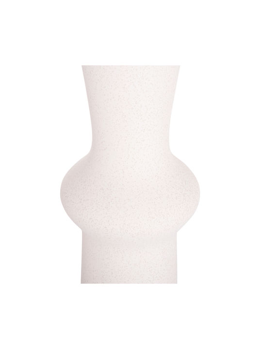 Homemarkt Tabletop Ceramic Decorative Scepter Hm4637.01 Crystal Off-White Φ14x50cm