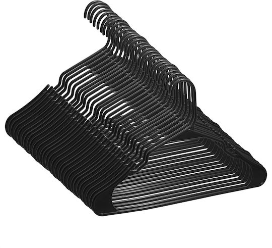 UnicUtil Kleiderbügel Schwarz UUUM33X50 50Stück