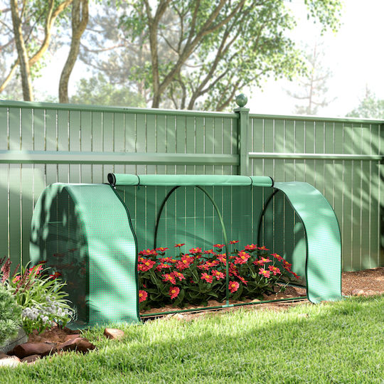 Outsunny 845-305V01 Θερμοκήπιο Τούνελ 2x1x0.8m