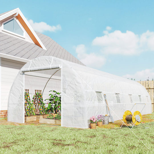 Outsunny 845-019WT Оранжерия Тунел 8x3x2m