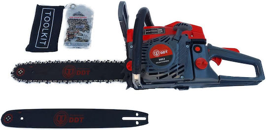 DDT 0053 Αλυσοπρίονο Βενζίνης 6hp με Λάμα 40cm
