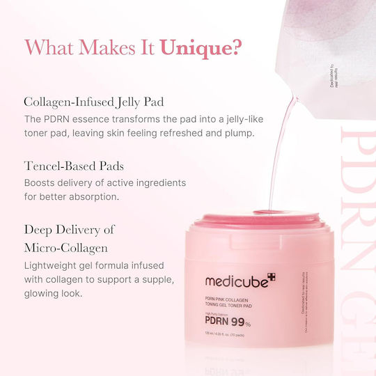 Medicube Pads Facial Toning 70pcs