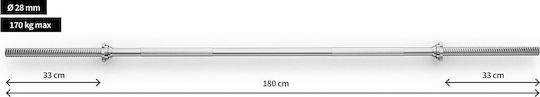 Zipro Ø28mm 120kg without Collar