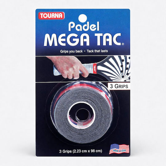Tourna Overgrip Μαύρα 3τμχ