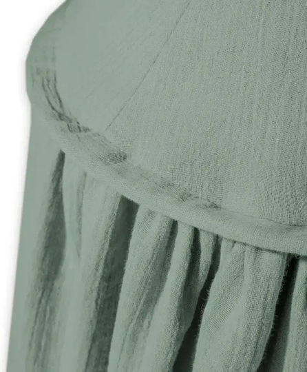 Julius Zöllner Baby Mosquito Net for Crib made of Green Tulle 50x50cm