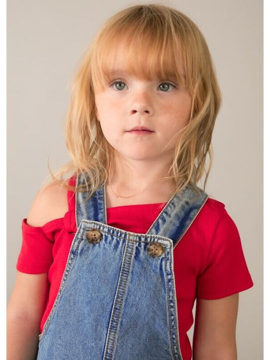Mädchenkleid Denim Set mit Zubehör
