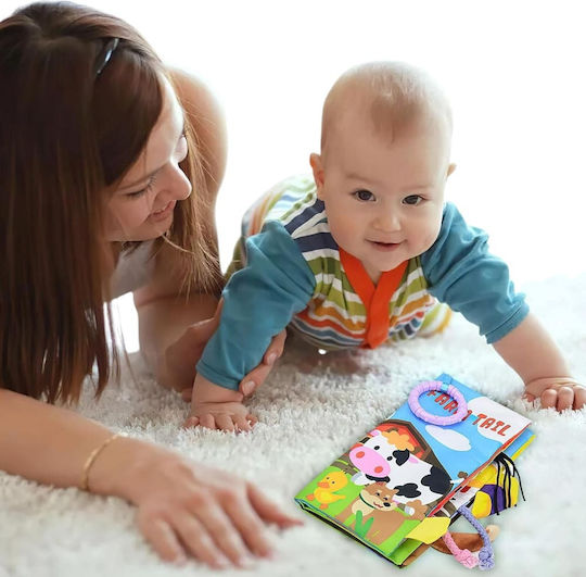 Queen Mother Fabric Activity Book for 6+ Months Various Designs 1pc