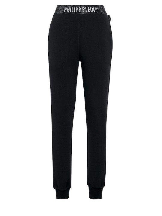 Damen Stoff Hose Schwarz