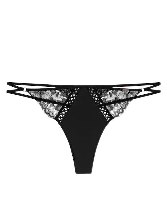 Γυναικείο String Μαύρο