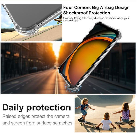 Shock-absorbing Back Cover Silicone Transparent (Galaxy XCover7)