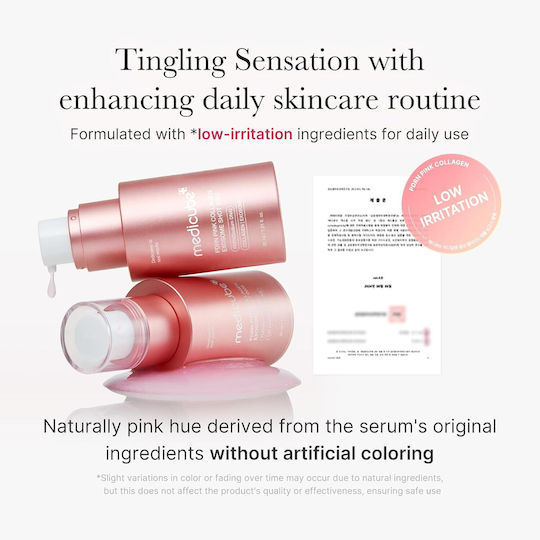Medicube PDRN Pink Exosome Shot Serum 2000 Face Serum with Hyaluronic Acid for Whitening & Blemishes 30ml