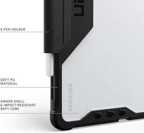 UAG Plyo Flip Cover Ανθεκτική Μαύρη (SAMSUNG Galaxy Tab S11 11" 2025 X730 / X736)