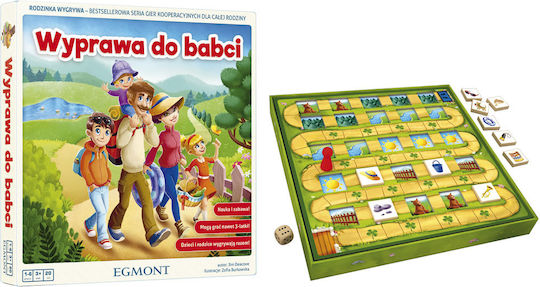 Board Game Trip to Grandma for 1-6 Players 3+ Years Old (PL) Egmont