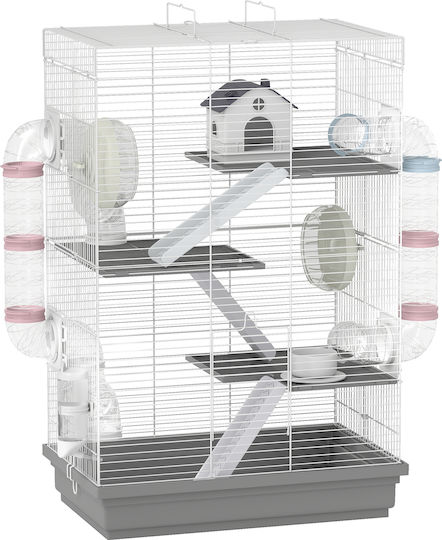 Pawhut Rodent Cage 47x30x70cm