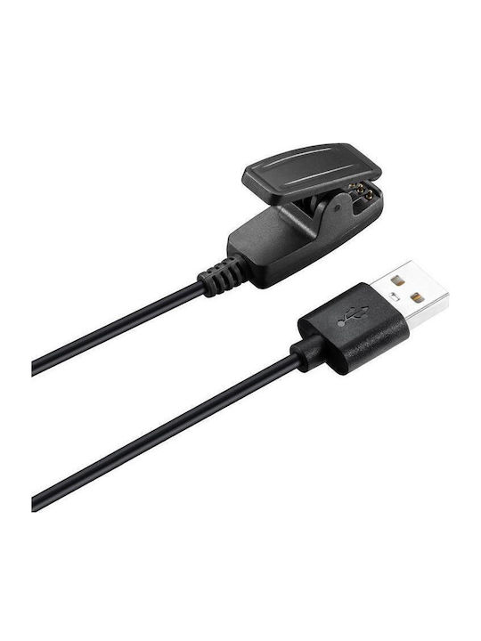 Forerunner Φορτιστής για Garmin Forerunner 645, 35, S20, Lily 2 Μαύρος