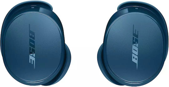 Bose QuietComfort In ear Bluetooth хендсфри Слушалки с Устойчивост на Пот и Кутийка за Зареждане Син