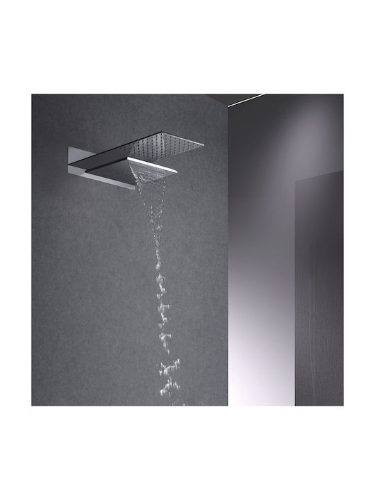 Excel Built-in Mixer, Hand Shower & Shower Head Set for Shower 3 Exits Bronze
