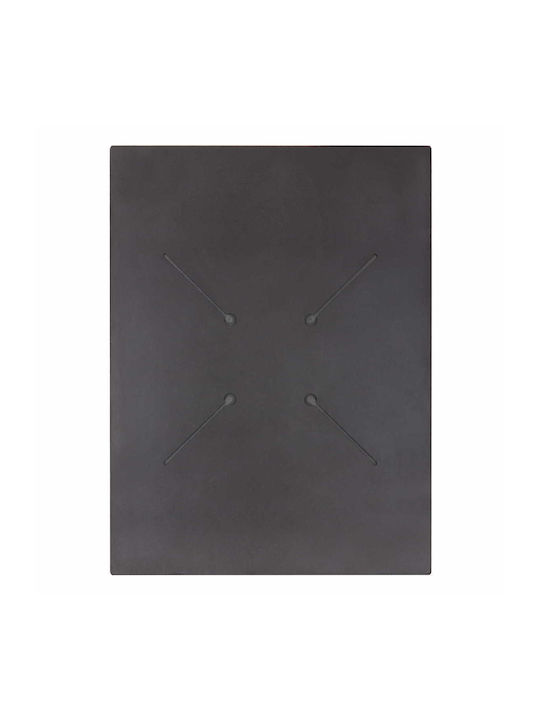 HomeMarkt Suprafață Rectangulară A Mesei HPL Marmură Neagră 60x80cm HM6350.34