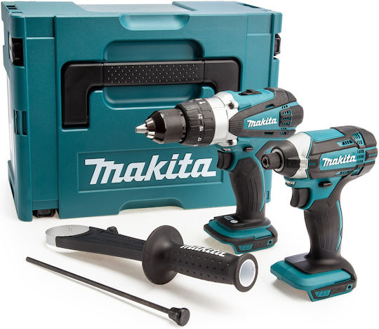 Makita DLX2145ZJ Набор Ударна Бормашина И Ударна Отвертка 18V Без Батерия И Калъф