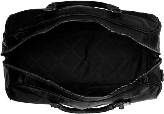 The Chesterfield Brand William C20.000400 Sack Voyage 43lt Black made of Leather W27cm