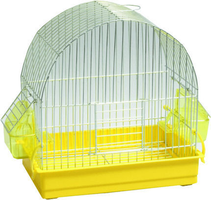 Клетка за Птици 29x18.5x29см. Бял
