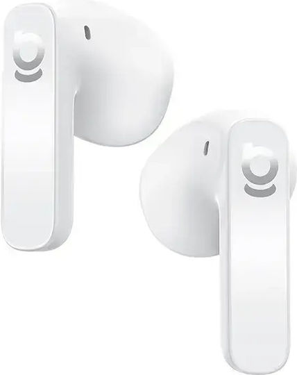 Baseus Bass BS1 NC In-ear Bluetooth Handsfree Earphones with Sweat Resistance and Charging Case White