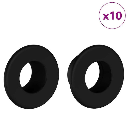 Стопери За Джаги 10 Бр Бели 3 X 3 X 2 См