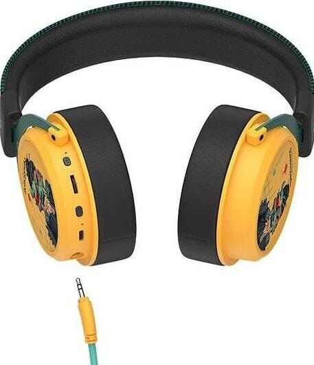 A4Tech Bloody MR595 Ασύρματο Over Ear Gaming Headset με σύνδεση Bluetooth Κίτρινο