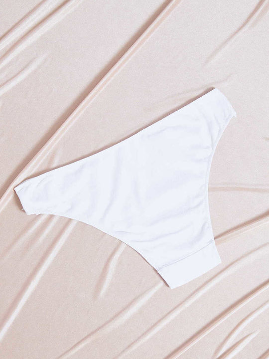 Celestino Slip Bumbac Alb