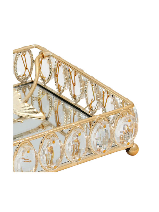 Keskor Serviettenhalter Gold 18x18x5.5cm 43205