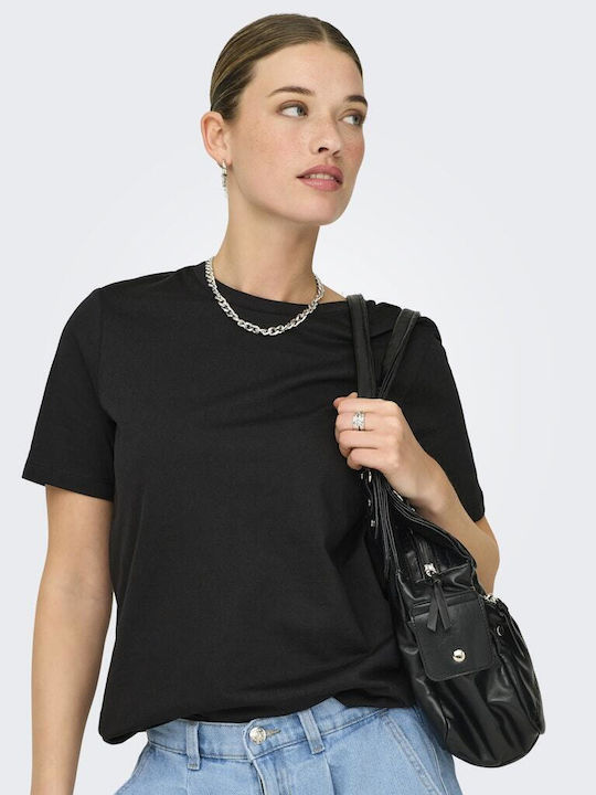 Damen Sport Bluse Kurzärmelig Schnell trocknend Black