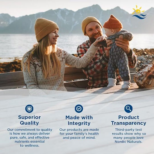 Nordic Naturals Complete Omega-D3 Fish Oil 565mg 60 Softgels With Lemon Flavour