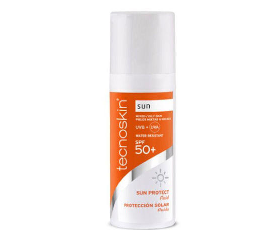 Tecnoskin Sun Protect Wasserdicht Sonnencreme Lotion Gesicht SPF50+ 50ml