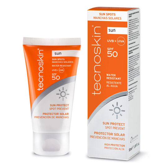 Tecnoskin Sun Protect Spot Prevent Αντηλιακή Κρέμα Προσώπου SPF50 50ml