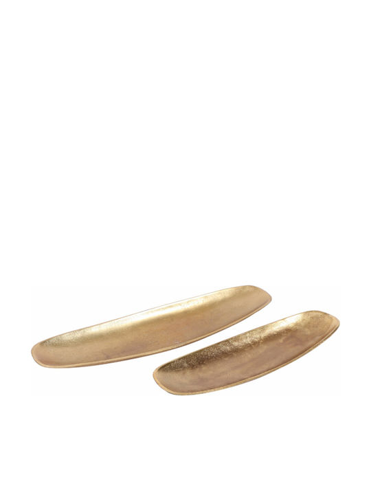 InTheBox Platte Set dekorative Platten Aluminium Gold 4Stück 54x15x5cm InTheBox Platte Set dekorative Platten Aluminium Gold 4Stück 54x15x5cm