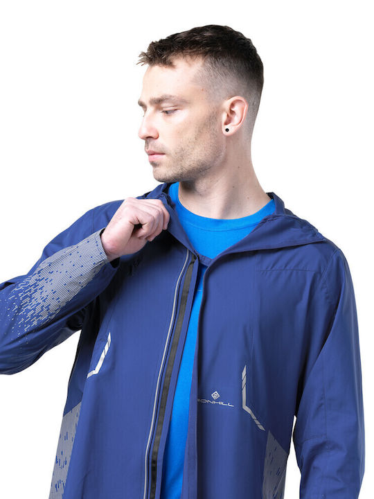 Jacket Waterproof and Windproof Ocean/Reflect Blue