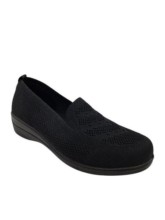 Women's Moccasins in Black Color