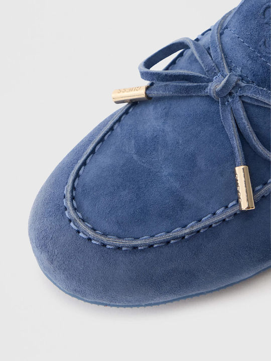 Women's Loafers in Blue Color