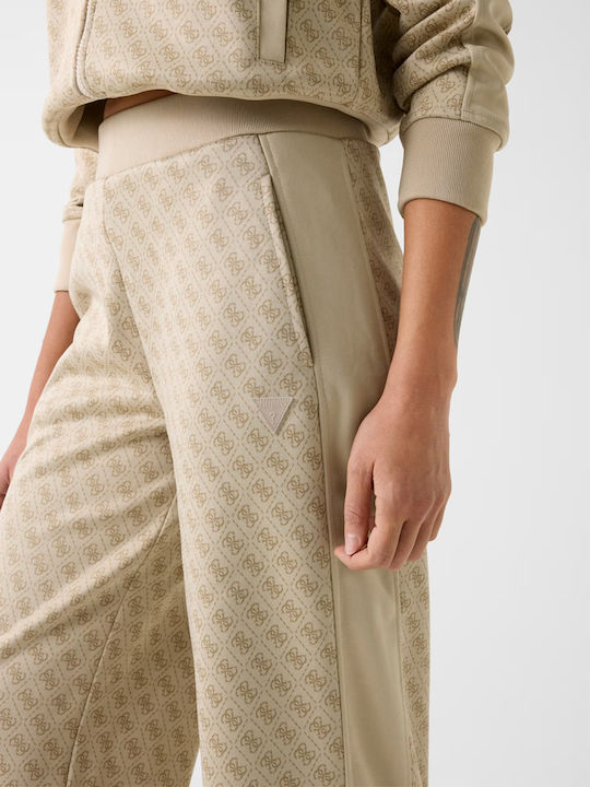 Jogginghose Ausgestellt Beige