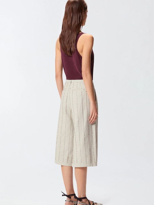 Pinko Women's Beige Bermudas