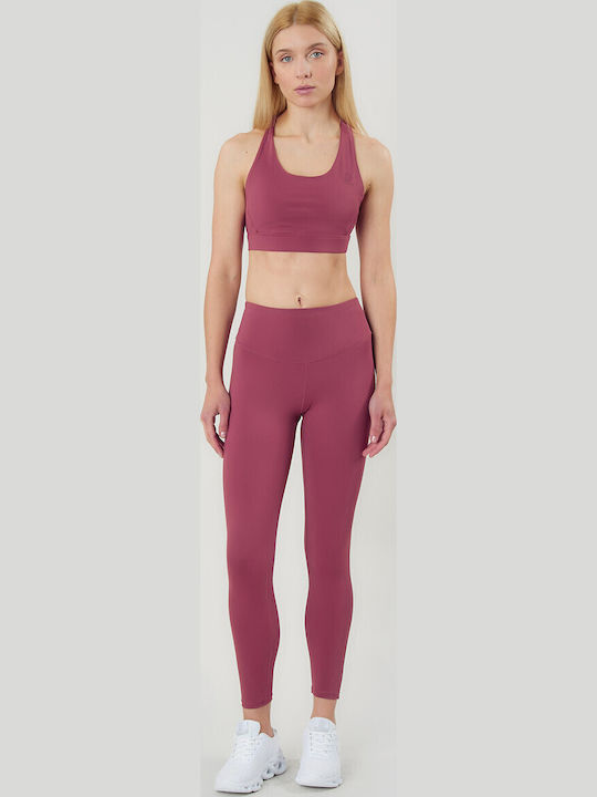 Women's Sports Bra without Padding Bordeaux