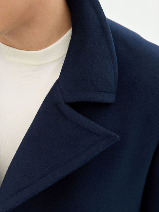 Men's Coat Navy Blue